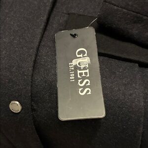 Guess Charcoal Wool Jacket